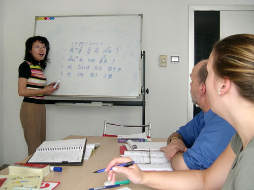 during class