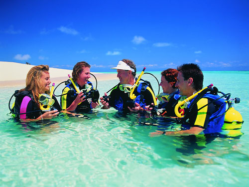 Diving lessons in Cairns